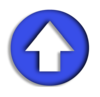 Blue Arrow Up Image